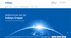 Desktop Screenshot of indasys.de