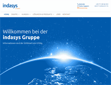 Tablet Screenshot of indasys.de